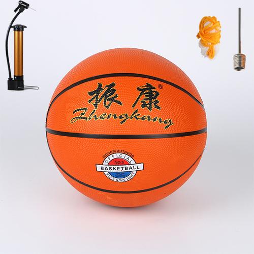 橘色5号7号橡胶篮球中小学生训练比赛用球球馆户外体育用品批发